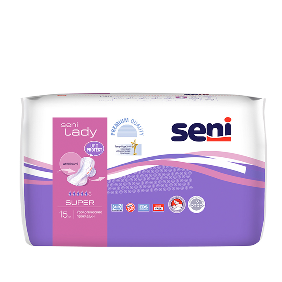 Прокладки Seni Lady Super, 15 шт